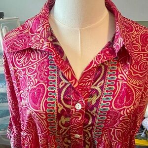 Gentle Greens Style Short Dress by Rhea, O/S NWT